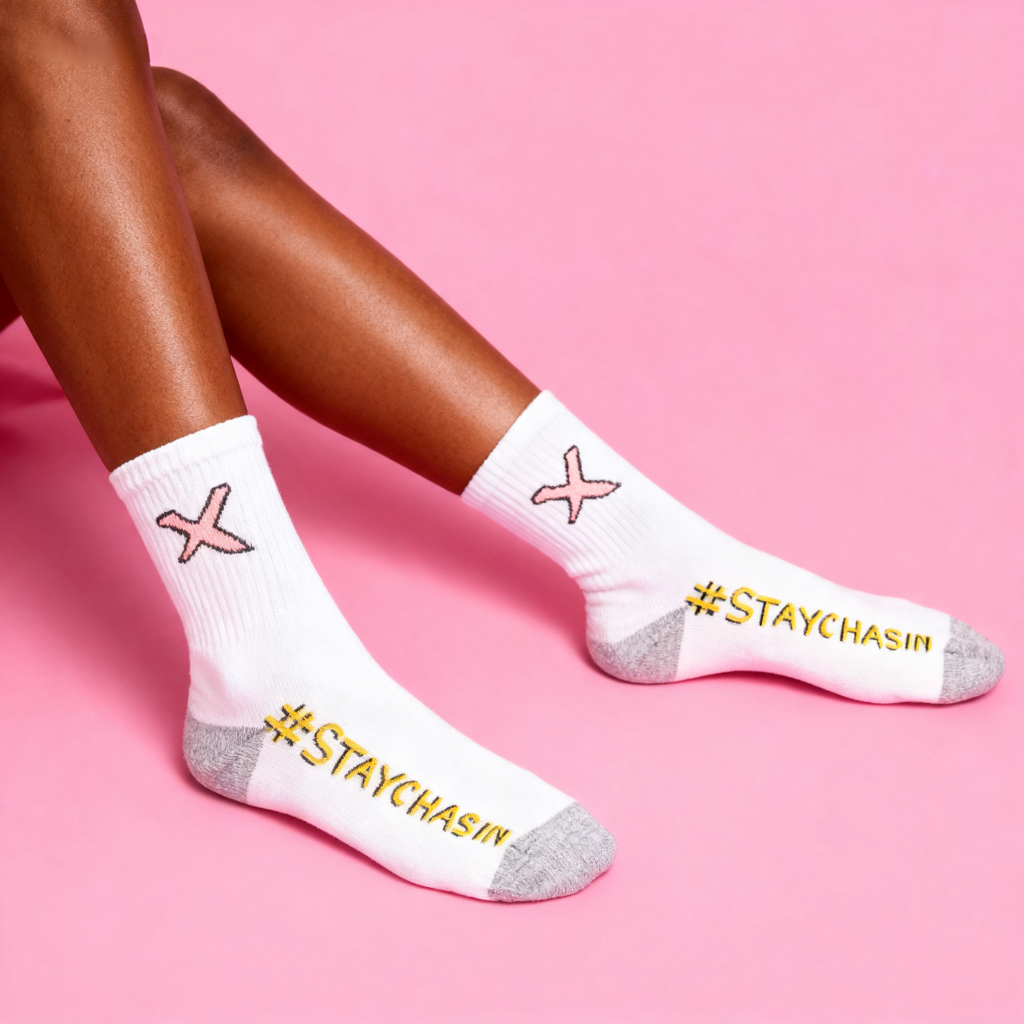 ‘X’ Socks (Pink)
