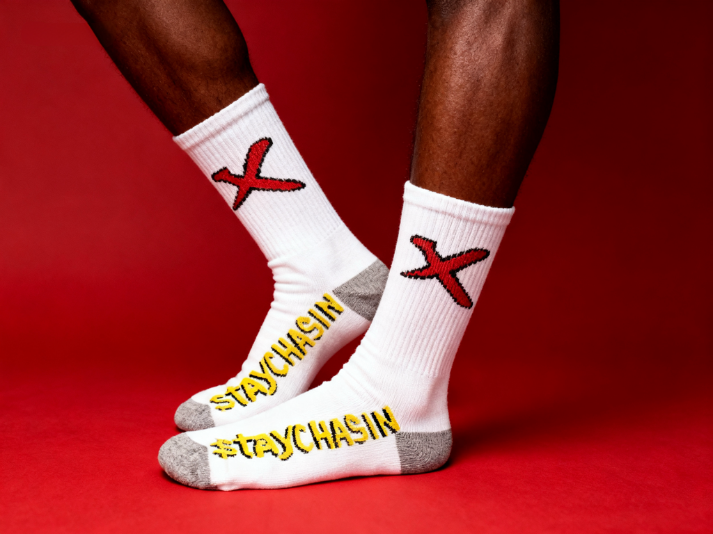 ‘X’ Socks (Red)